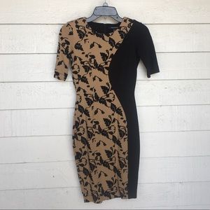 French Connection Body-con Short Sleeve Dress
